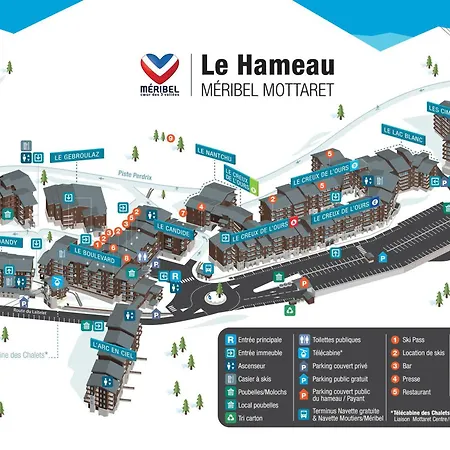 Skis Aux Pieds, Animaux Admis, 4 Pers - Fr-1-182-163 Appartement Méribel