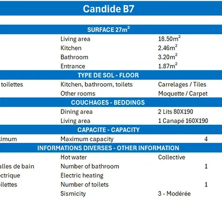 Skis Aux Pieds, Animaux Admis, 4 Pers - Fr-1-182-163 Appartement *